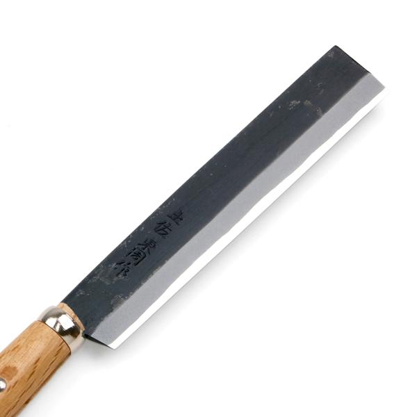 東周作 竹割鉈 両刃180mm 青紙鋼 鞘付き ナタ : ほんまもん ヤフー