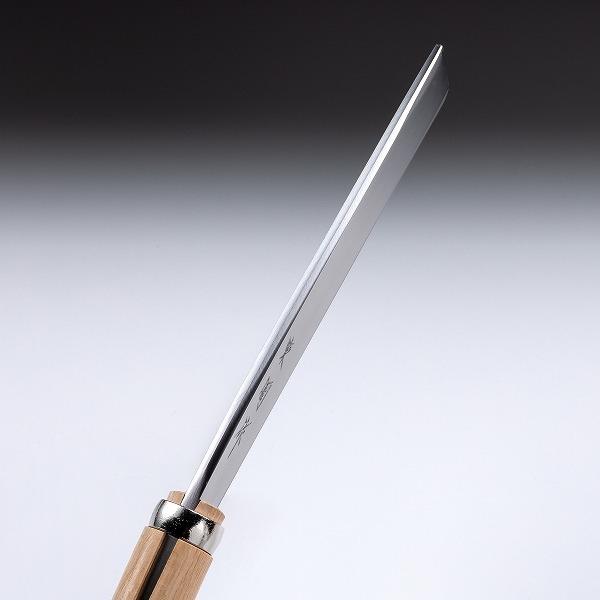 東周作 極上 腰鉈 両刃210mm ＆ 鋸270mm 青紙鋼 二丁差し 鞘付き ナタ