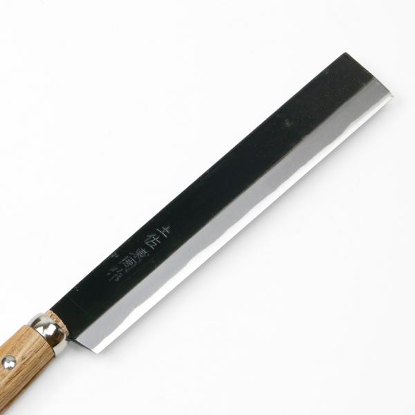 東周作 竹割鉈 両刃210mm 青紙鋼 鞘付き ナタ : ほんまもん ヤフー