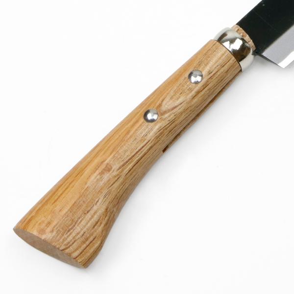 東周作 竹割鉈 両刃210mm 青紙鋼 鞘付き ナタ : ほんまもん ヤフー