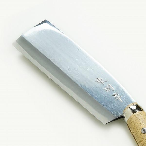 東周作 極上 腰鉈 片刃165mm 左利き用 青紙鋼 鞘付き 本職向け 営林署