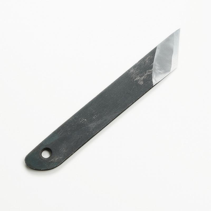 鰻裂き包丁 片刃 30mm 大阪型 青紙鋼 付け鋼 日本製 : ほんまもん
