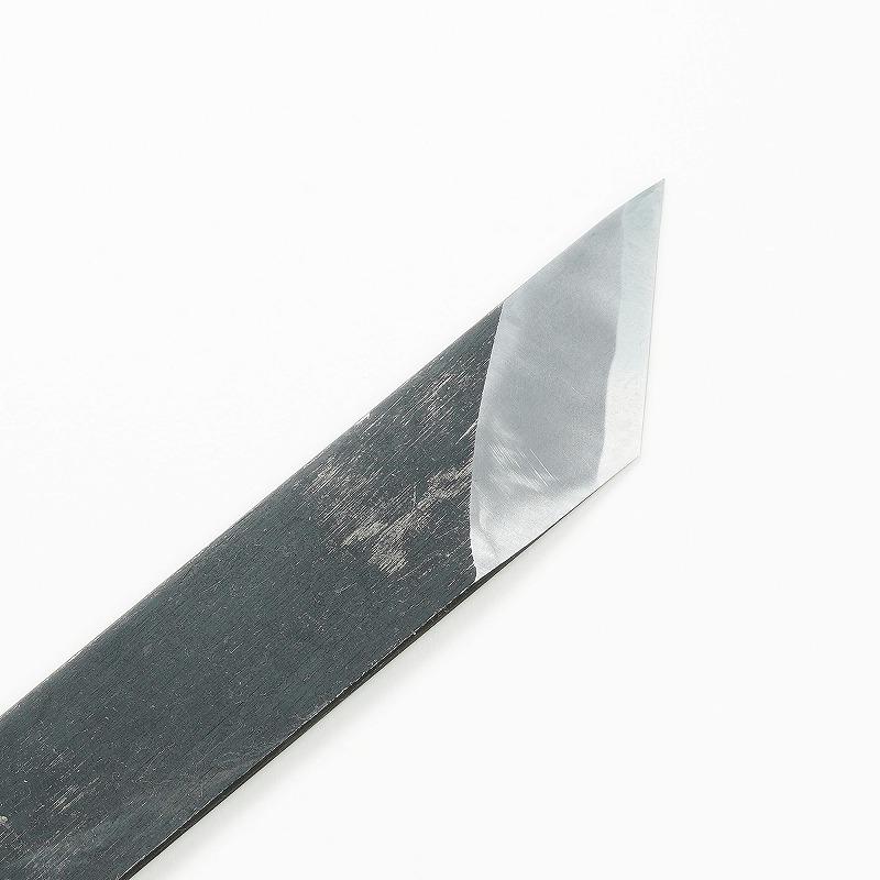 鰻裂き包丁 片刃 30mm 大阪型 青紙鋼 付け鋼 日本製 : ほんまもん