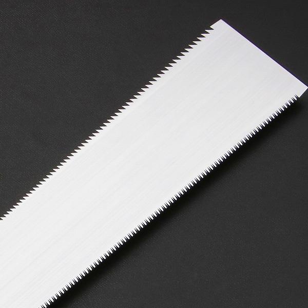 両刃鋸 225mm 八寸目 しろがね順太郎作 替刃式 本体_2