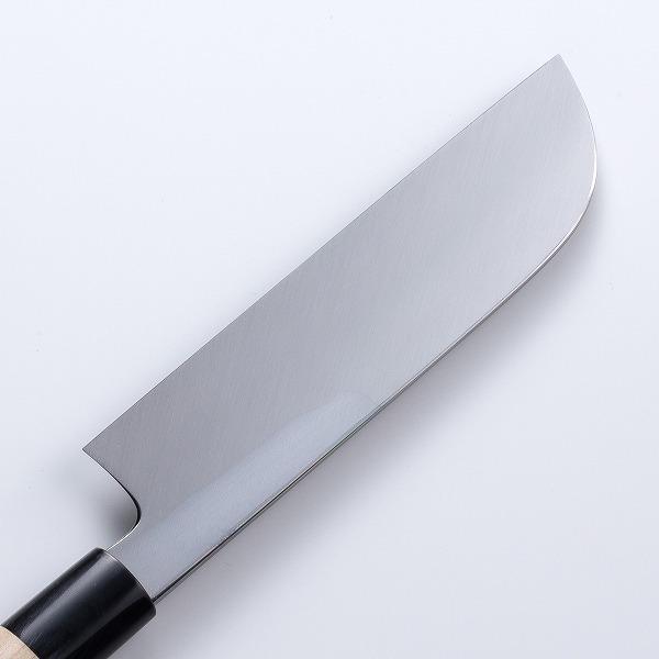 薄刃　本焼　正本　刃紋　白鋼　包丁　和包丁　白水牛　研ぎ済み　純日本鋼 本焼柳刃庖刀 – 包丁の築地正本