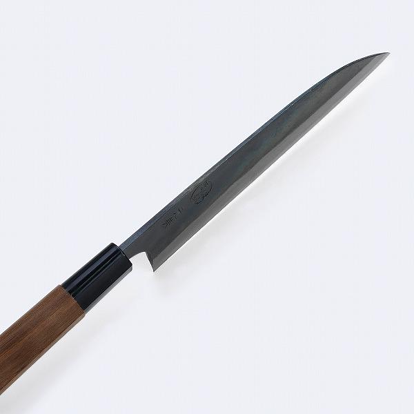 舟行包丁 土佐型 165mm 両刃 鍛造 黒打 元兼 青紙鋼 日本製 舟行包丁 土佐型 165mm 両刃 鍛造 黒打 元兼 青紙鋼 日本製