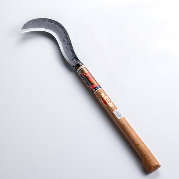 藪切鎌 両刃 300g 尺3柄付 雄鹿 青紙鋼 本皮ケース付き : ほんまもん ヤフーショップ - 通販 - Yahoo!ショッピング