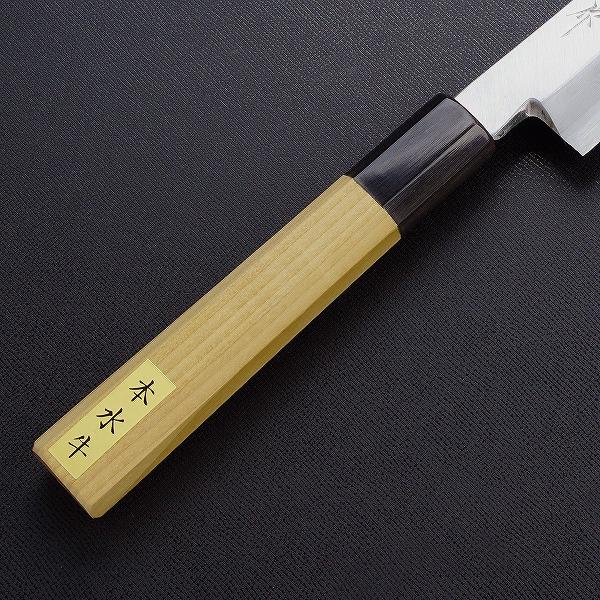 東周作 刺身包丁 柳刃包丁 240mm 青紙2号 八角水牛柄 日本製 東周作 刺身包丁 柳刃包丁 240mm 青紙2号 八角水牛柄 日本製
