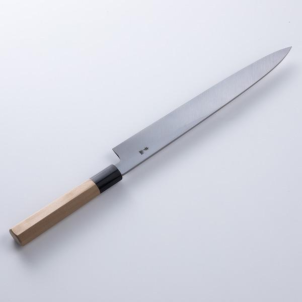 人気のファッションブランド！刺身包丁 柳刃包丁 270mm 八角水牛柄 青