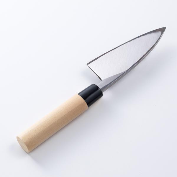 堺刃物　洋出刃　包丁　8寸　全鋼　日本鋼 包丁の堺徳｜出刃包丁 堺打刃物 白二鋼 一位八角柄