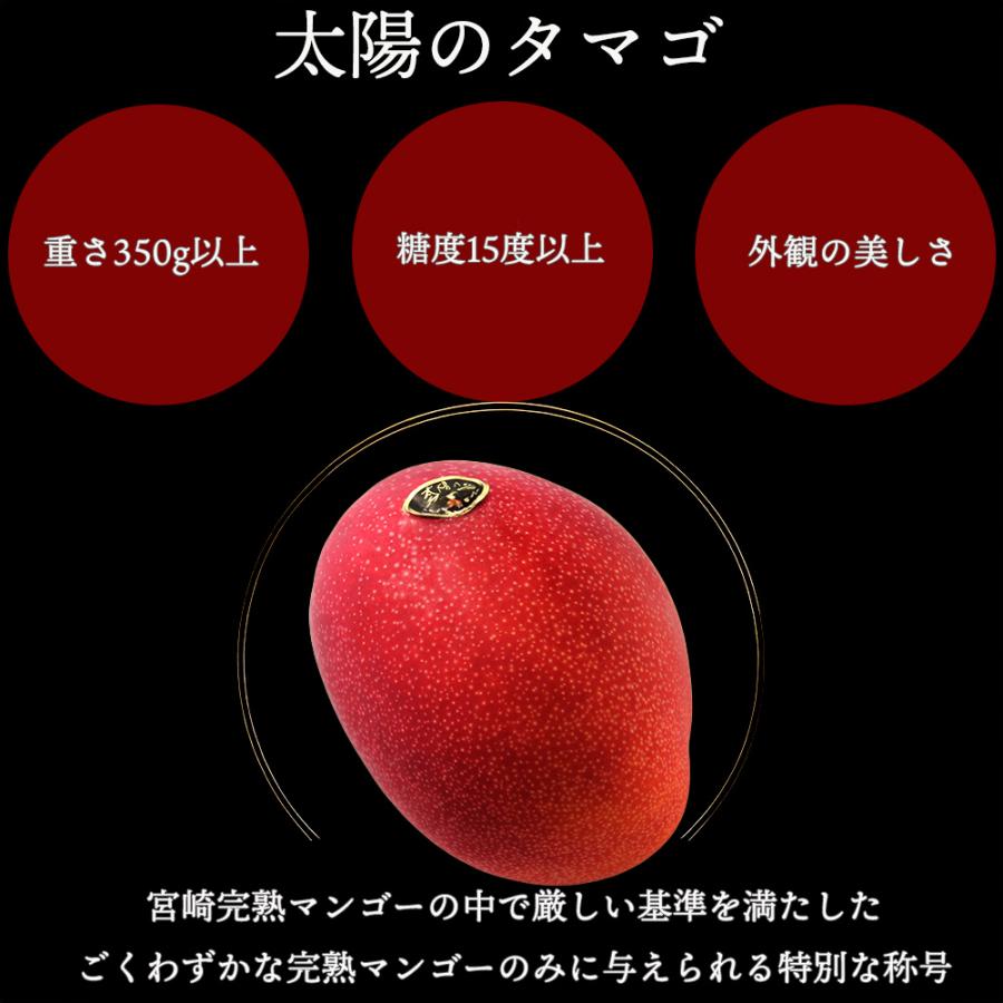宮崎　完熟　マンゴー　15玉入り　　約4k ② 太陽のタマゴ 宮崎 糖度15度 完熟 マンゴー 2玉 化粧箱 贈答 フルーツ