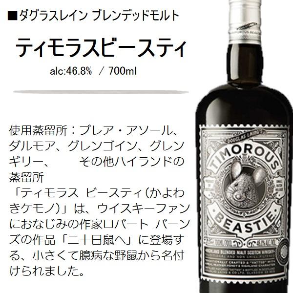 ウイスキー ティモラス ビースティ 46.8% 700ml / 並行 直輸入