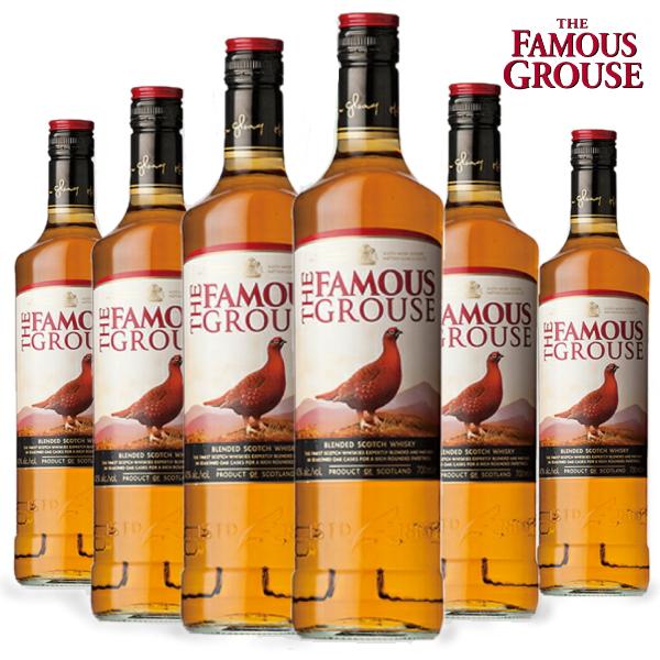 ザ・フェイマスグラウス　2本セット ザ・フェイマスグラウス（THE FAMOUS GROUSE） 【6本セット