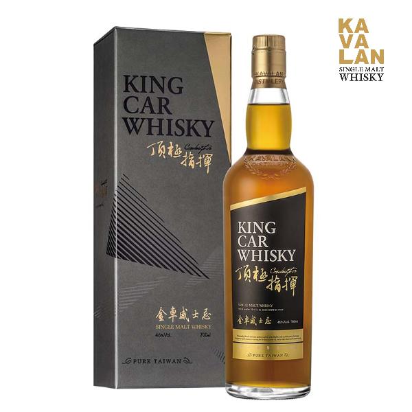 KAVALAN シングルモルトウイスキー king car whisky 2本 KAVALAN（カバラン） ウイスキー キングカー コンダクター シングル