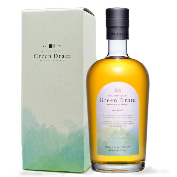 グリーンドラム ブレンデッドモルトウイスキー 久住蒸溜所 46% ウイスキー グリーン ドラム ブレンデッドモルト [Green Dram Blended