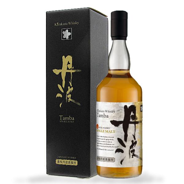 黄桜 ウイスキー シングルモルト 丹波 Tamba 47% 700ml / 黄桜丹波蒸溜