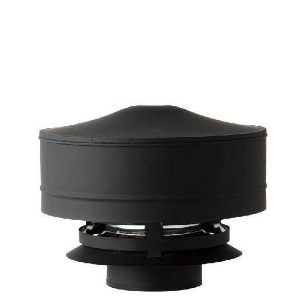 【シングル/二重兼用】 黒耐熱 ステンレス スーパートップ φ150mm
