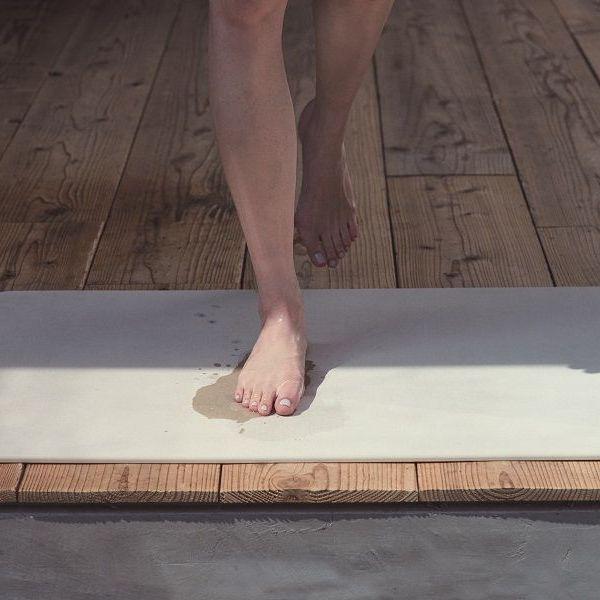 バスマット ”soil（ソイル）”BATH MAT（バスマット）large 乾燥 吸水 イスルギ 左官 自然素材 珪藻土