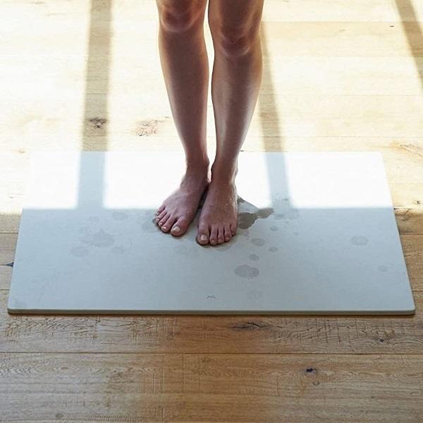 バスマット ”soil（ソイル）”BATH MAT（バスマット）large 乾燥 吸水 イスルギ 左官 自然素材 珪藻土の画像