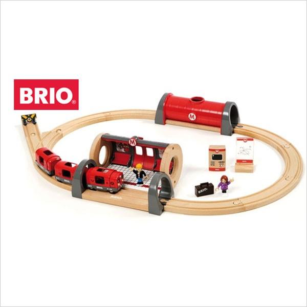 BRIO（ブリオ）メトロレールウェイセット 20天下太平 レールトイ-おもちゃ-ゲーム、おもちゃ