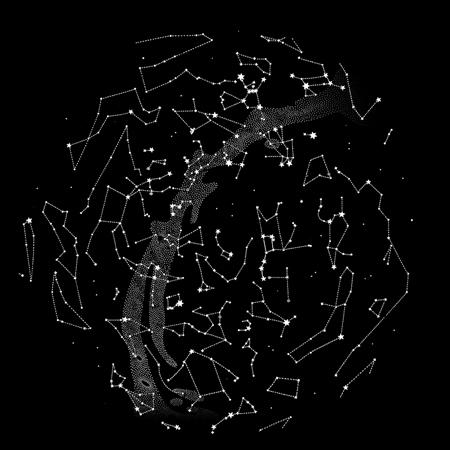 ルームプラネタリウム Projector Dome -Star Map- 北半球 南半球 風呂 バス 星空 プロジェクター 星座｜hono-y｜08