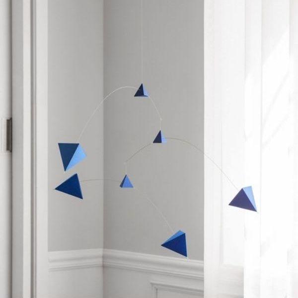 モビール 組み立て ペーパー POLYGON MOBILE B DIY キット 子供 キッズ