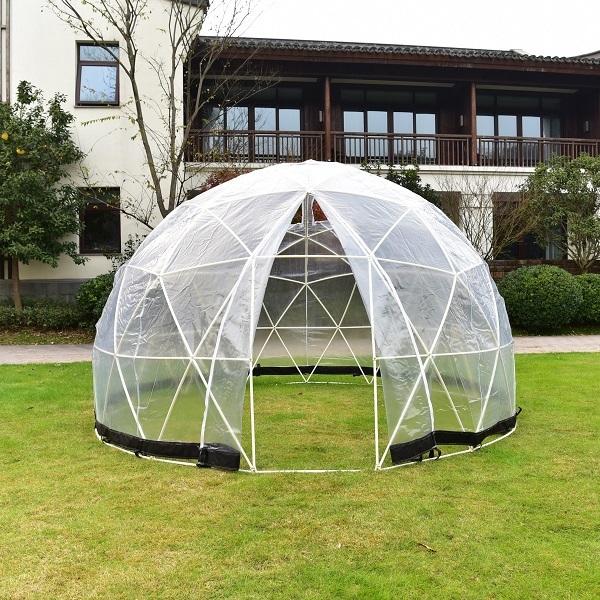 Garden Dome（ガーデンドーム）　コテージ サンルーム アウトドア 温室 プレイルーム 空間 寛ぎ 庭