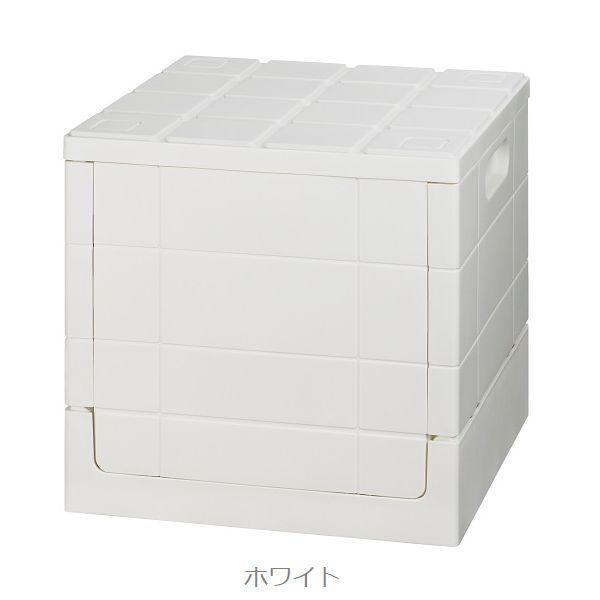 収納コンテナ　Grid Container CUBE　スタッキング 積み重ね ベンチ 腰掛 折り畳み｜hono-y｜05