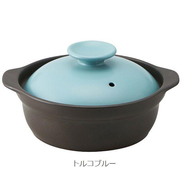 土鍋 SUPER LIGHT CLAYPOT（超軽量土鍋）6.5号 卓上 陶器 オーブン 電子レンジ ハロゲンヒーター 鍋料理 IH調理器 ガスレンジ 軽量 IH対応の画像