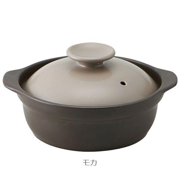 土鍋 SUPER LIGHT CLAYPOT（超軽量土鍋）6.5号 卓上 陶器 オーブン 電子レンジ ハロゲンヒーター 鍋料理 IH調理器 ガスレンジ 軽量 IH対応の画像