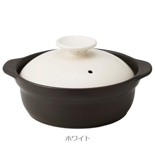 土鍋 SUPER LIGHT CLAYPOT（超軽量土鍋）6.5号 卓上 陶器 オーブン 電子レンジ ハロゲンヒーター 鍋料理 IH調理器 ガスレンジ 軽量 IH対応の画像