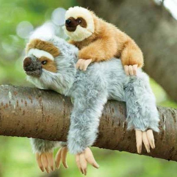 ぬいぐるみ リアル ”100+1”ナマケモノ 動物 アニマル なまけもの