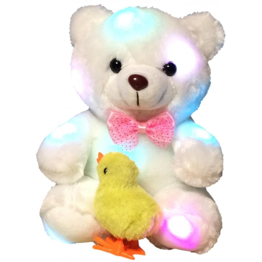 テディベア 録音 30秒 七色 発光 熊 ぬいぐるみ ボイス メッセージ プレゼント 誕生日 贈り物 お祝い A659 A659 Honobonoショッピング 通販 Yahoo ショッピング