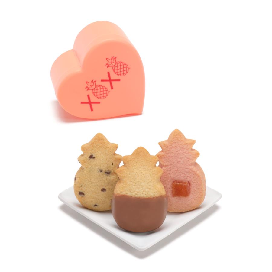 Honolulu Cookie Company 【公式】XOXO・ハート・ボックス(S)ピンク