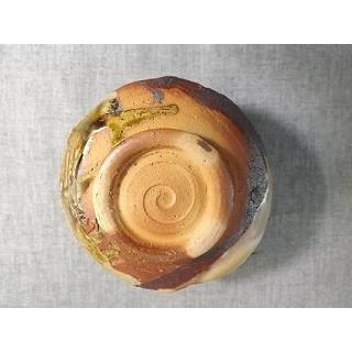 A-24 鳴海織部 抹茶茶碗文部 大臣奨励賞受賞作家 荒川明作 木箱付きの画像