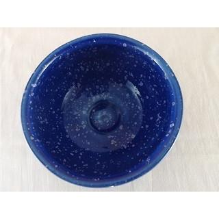 A-31 群青天目 抹茶茶碗  文部大臣奨励賞受賞作家 荒川明作 木箱付きの画像