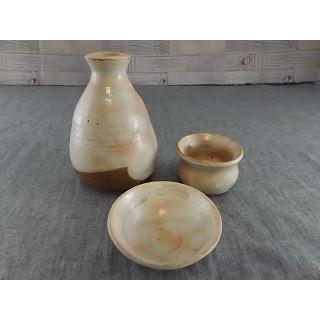 A-40 御本手 徳利とぐいのみ2ヶセット 文部大臣奨励賞受賞作家　荒川明作 木箱付き_1