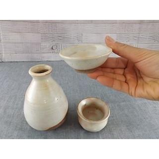 A-40 御本手 徳利とぐいのみ2ヶセット 文部大臣奨励賞受賞作家　荒川明作 木箱付き_5