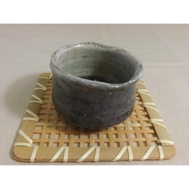 zgu-4 福島清文作 伊賀焼き 焼締おちょこ ぐいのみ（【送料無料