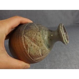 ztk-4 福島清文作 伊賀焼き 焼締徳利 【送料無料】 : 焼物