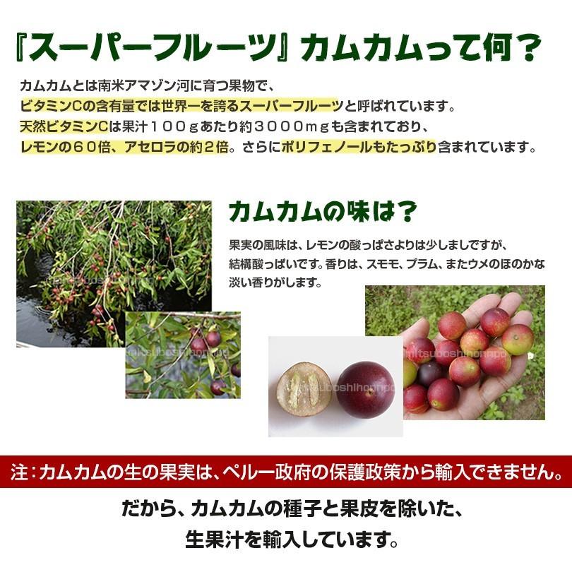 【ラスト】カムカムキャンディ　カムカムグミ　カムカム果汁100% カムカム石鹸 数量限定】 カムカム 果汁 100％ カムカム100％果汁 24本 セット 1