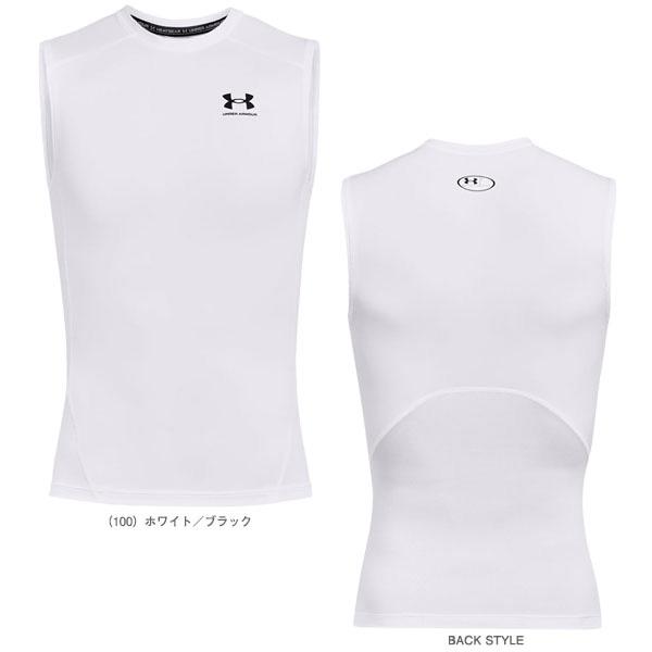 UNDER ARMOUR（アンダーアーマー） オールスポーツアンダーウェア UA ヒートギアアーマー コンプレッション スリーブレスシャツ ...