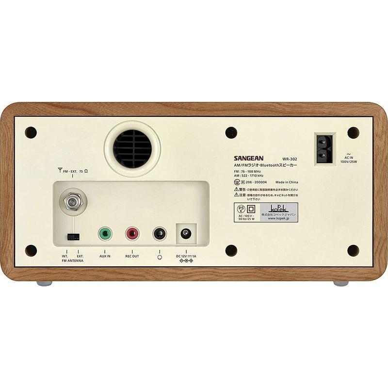新作マット・カーペット SANGEAN FM/AMラジオ対応 ブルートゥーススピーカー チェリー WR-302 ［Bluetooth対応］ 【2561785485】(13085円)