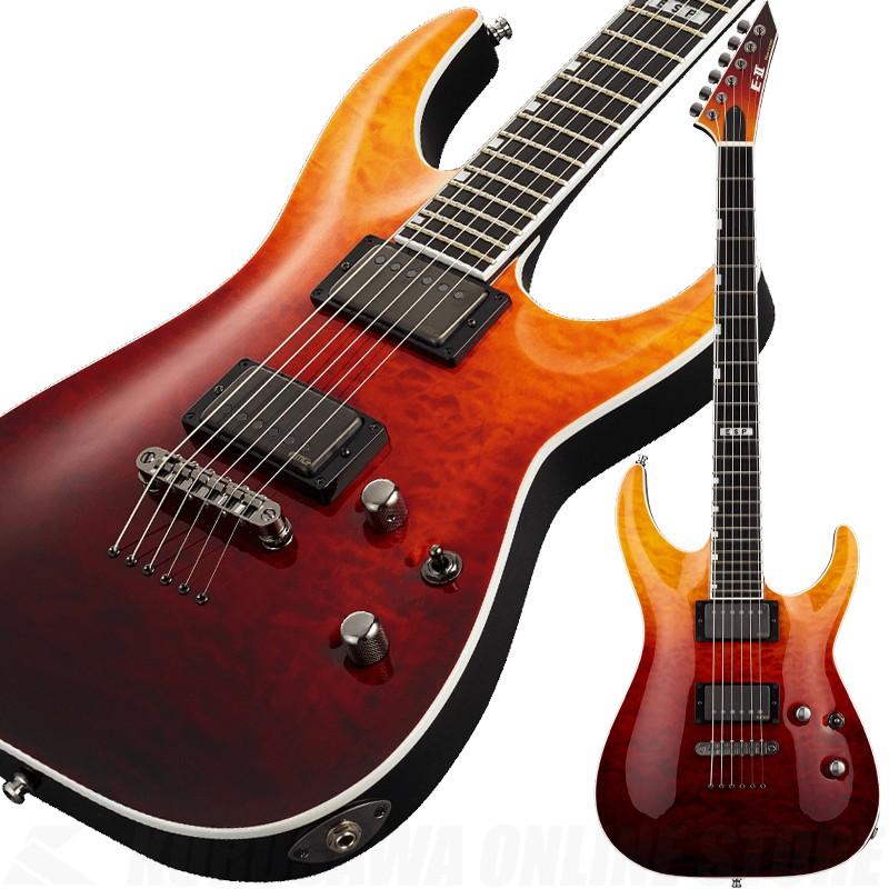 E-II HORIZON NT-II(Tiger Eye Amber Fade)《受注生み出すこと品》(ご取って置く受け付け中)【ONLINE STORE】 エレキギター-ギター-楽器、器材