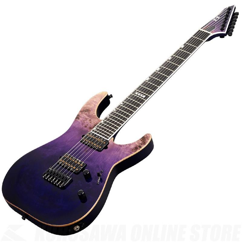 E-II M-II-7 NT HIPSHOT(Purple Natural Fade)[7弦]《受注生産品》(ご