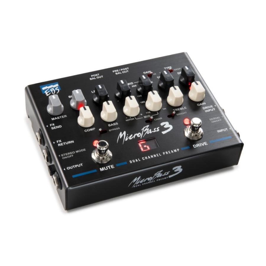 EBS MicroBass GW特価 EBS MicroBass 3 (ベース用プリアンプ／DI)(ご予約受付中)【ONLINE