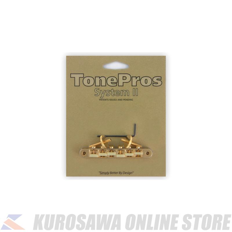 TonePros AVR2G-G TonePros Replacement ABR-1 Tuneomatic with “G