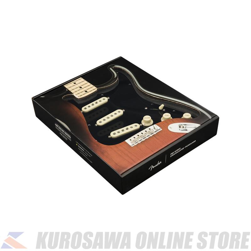 Fender Pre-Wired Strat Pickguard, Original '57/'62 SSS, Black 11