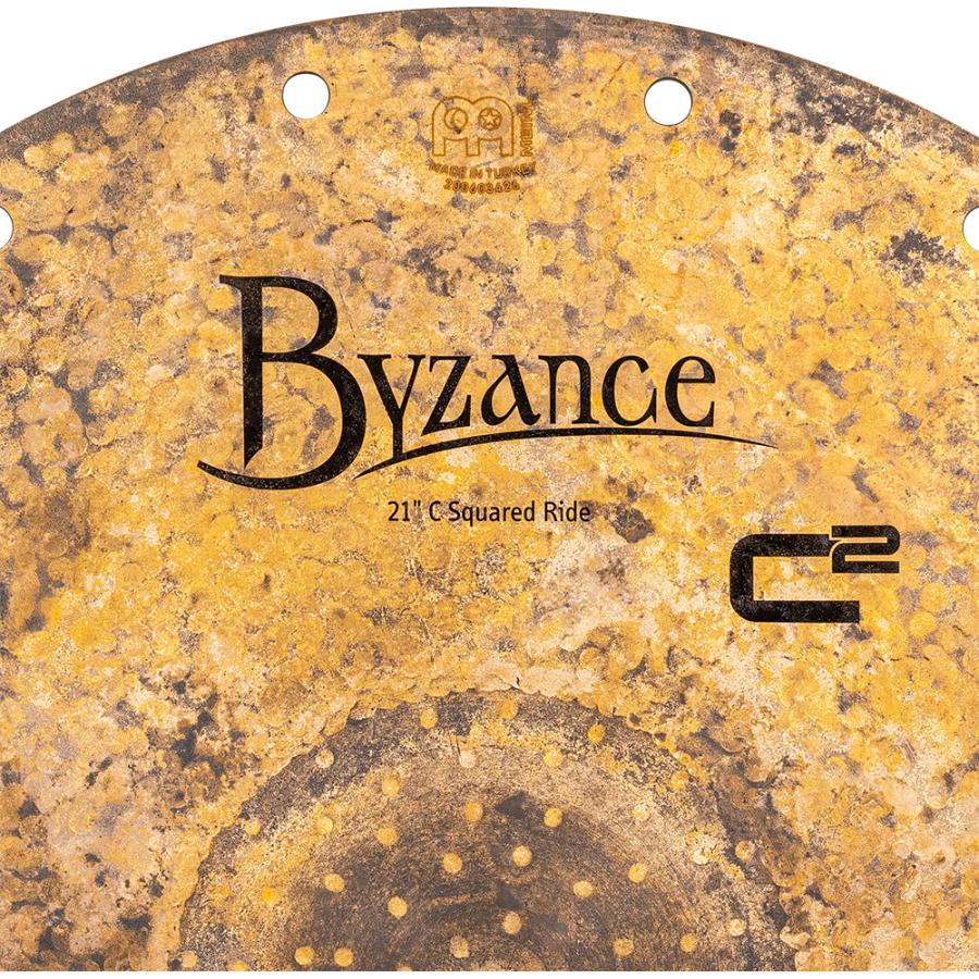 Meinl マイネル Byzance Vintage シリーズ Byzance Vintage Chris Coleman's signature cymbal C Squared Ride 21" [B21C2R] ライドシンバル｜honten｜06