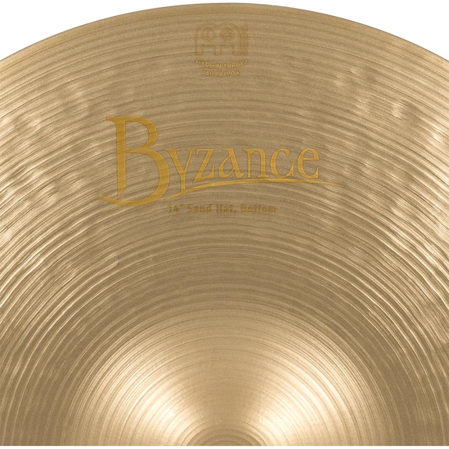 Meinl マイネル Byzance Vintage シリーズ Byzance Vintage Benny Greb's signature cymbal Sand Hat 14" [B14SAH] ハイハット｜honten｜10